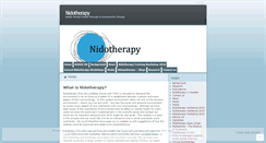 Desktop Screenshot of nidotherapy.com