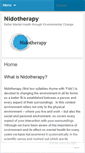Mobile Screenshot of nidotherapy.com